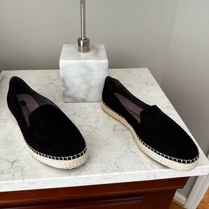 Black Espadrille Loafers